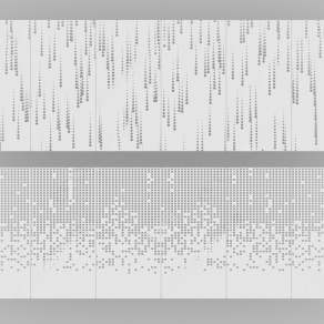 现代冲孔铝单板3D模型下载
